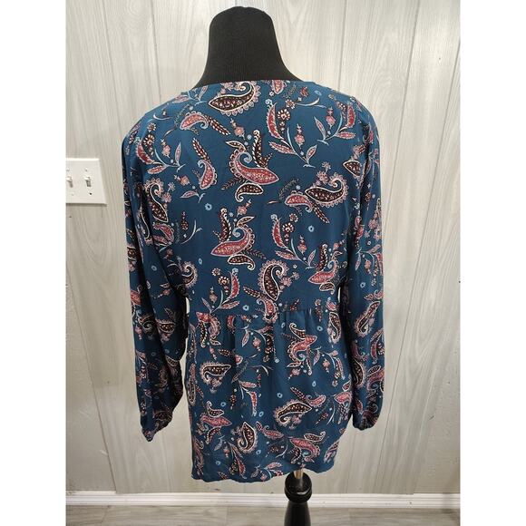 Women's Hippie Boho Classic Top Size M Office Church Peasant Fairy Feminine - Picture 3 of 8